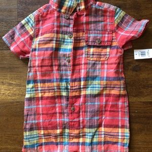 NWT Old Navy Toddler Boys Romper. 12-18 month.